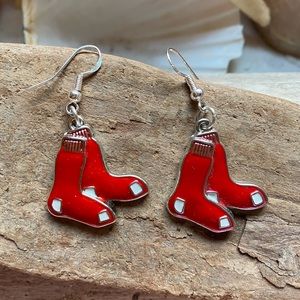 Boston Red Sox Earrings